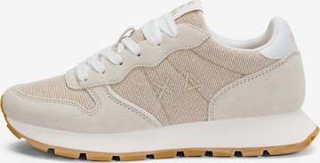 SUN68 Sneakers laag 'Ally' in Beige: voorkant