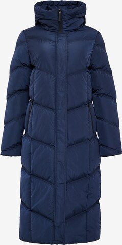 Manteau d’hiver 'Jotta' Threadbare en bleu : devant