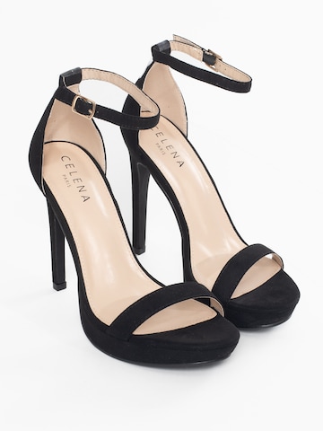 Celena Sandals 'Crystal' in Black