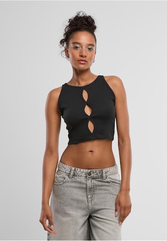 Urban Classics Top in Zwart: voorkant