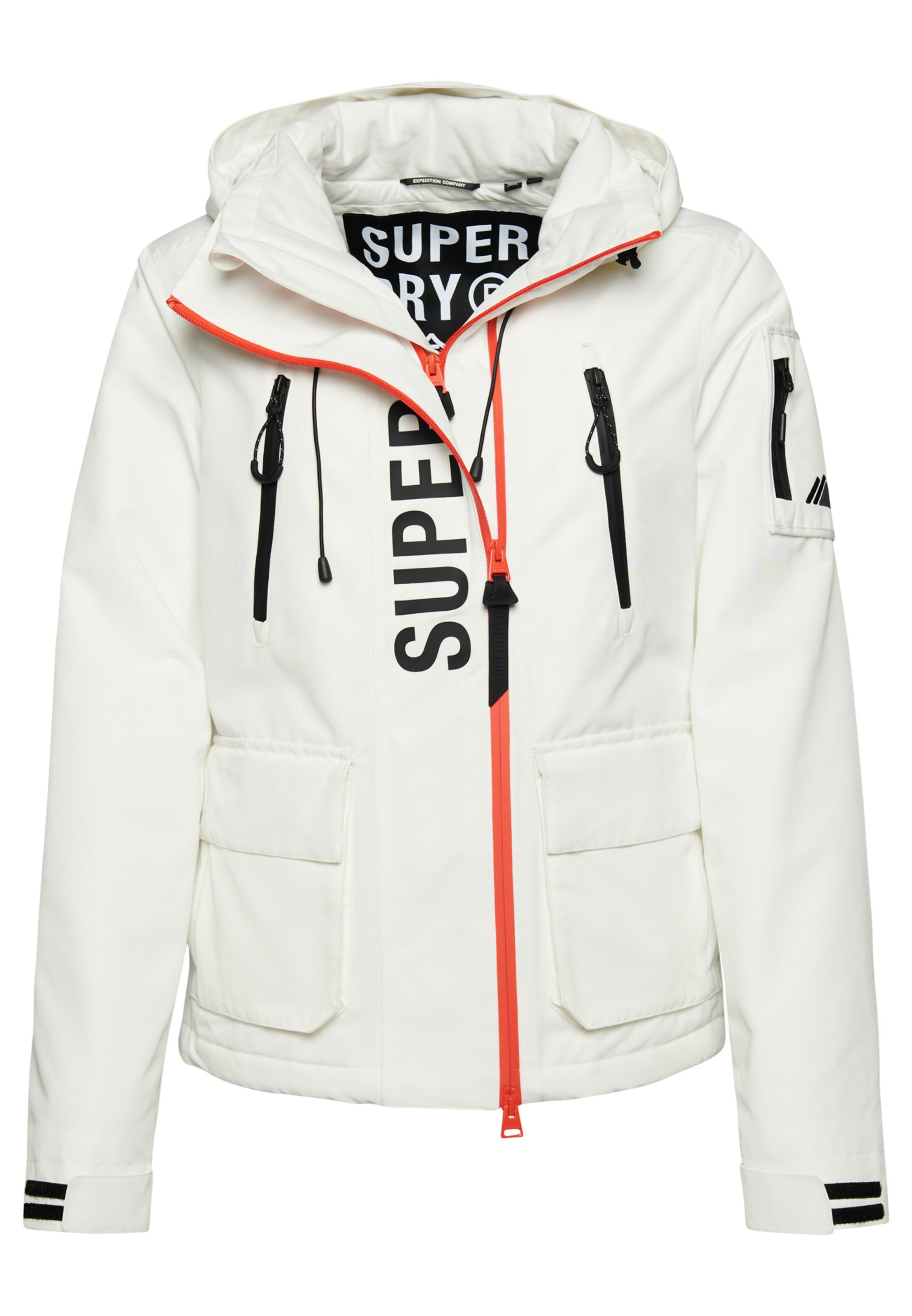Superdry Overgangsjakke 'Ultimate SD Windcheater' i hvid: forside