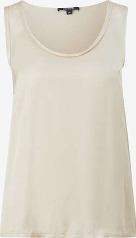 Top di COMMA in beige: frontale