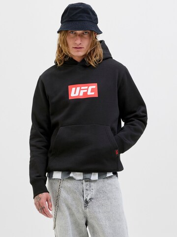 JACK & JONES Sweatshirt i sort: forside