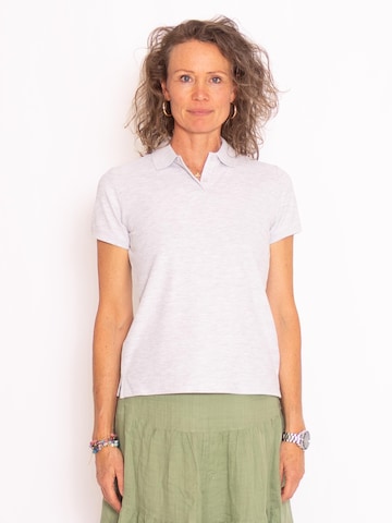 FRUIT OF THE LOOM Shirt 'Womens premium short sleeve polo' in Grijs: voorkant