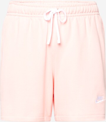 Nike Sportswear Hlače | roza barva: sprednja stran