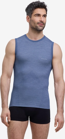 FALKE Base Layer in Blue: front
