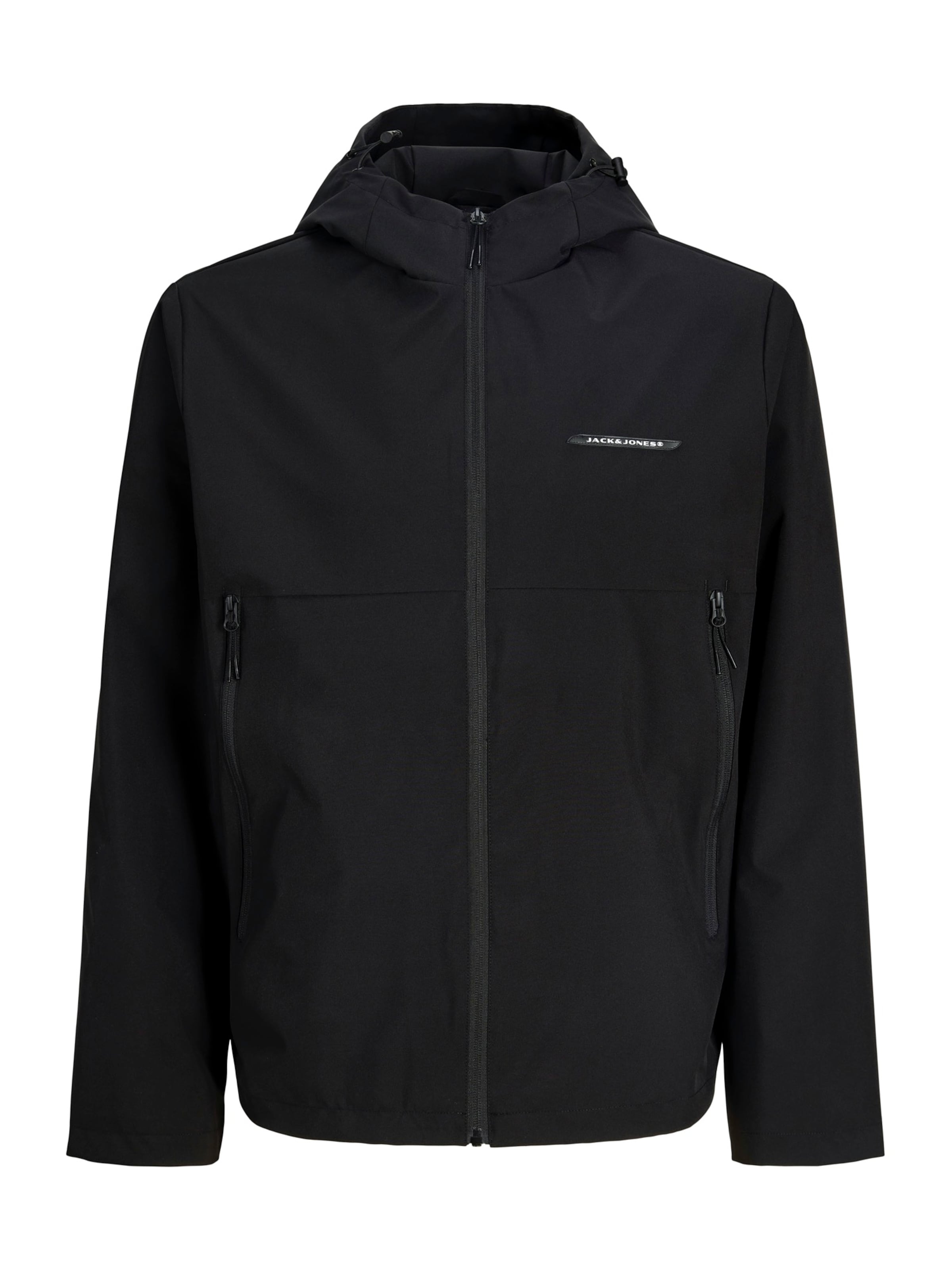 Veste mi-saison 'JWHFusion' JACK & JONES en noir : devant