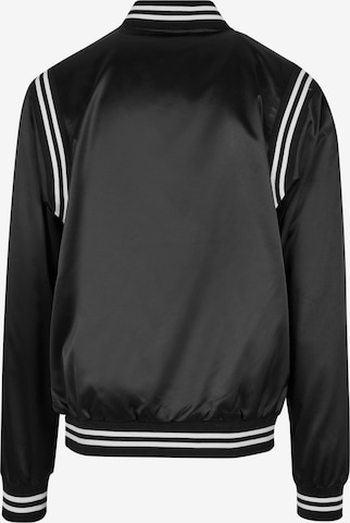 Urban Classics Jacke 'Satin' in Schwarz