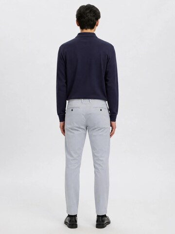 SELECTED Slim fit Trousers '16087663' in Grey