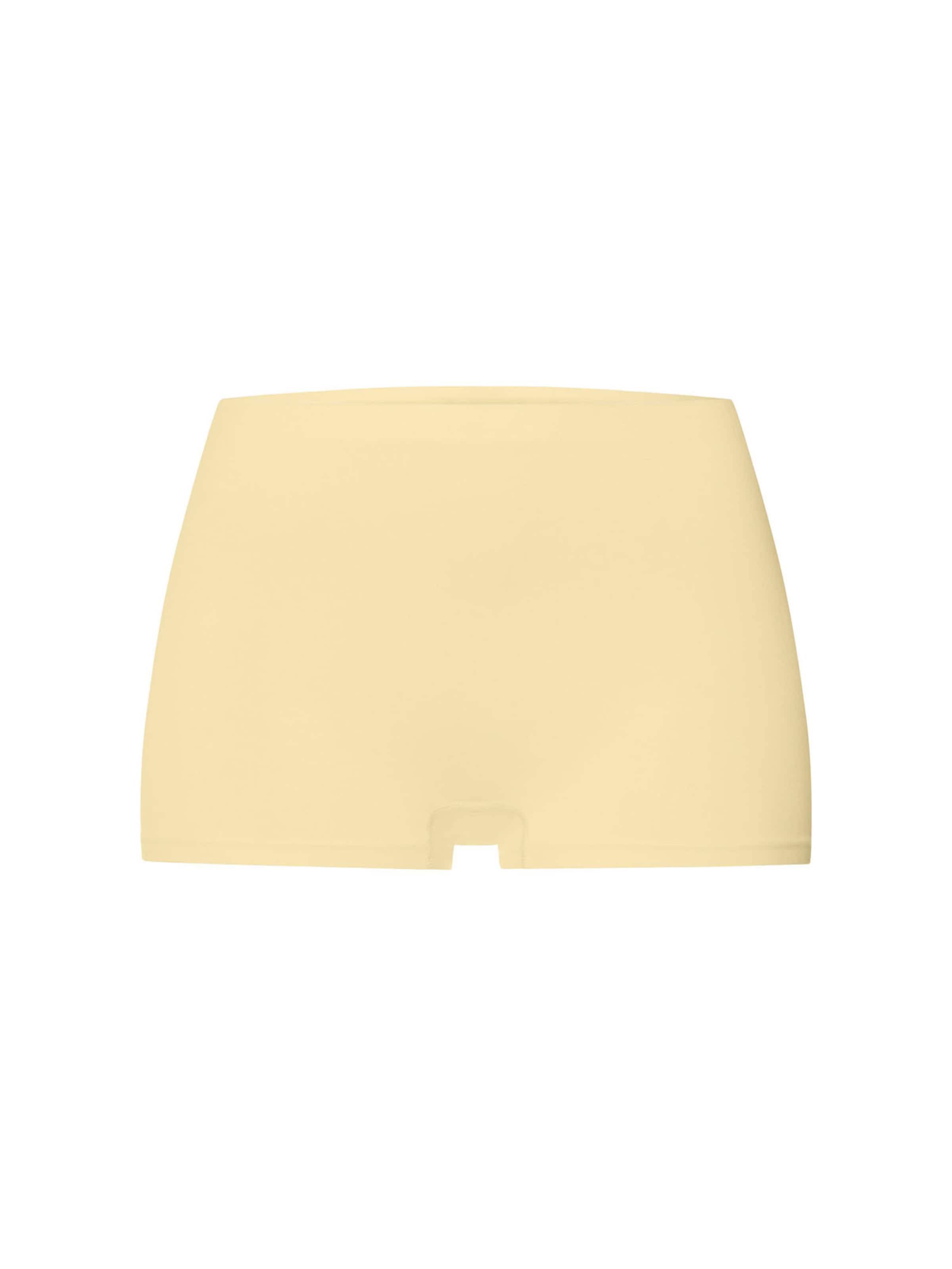 Hanro Boyshorts ' Touch Feeling ' in Yellow: front
