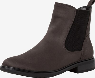 JANA Chelsea Boots en gris / noir, Vue avec produit