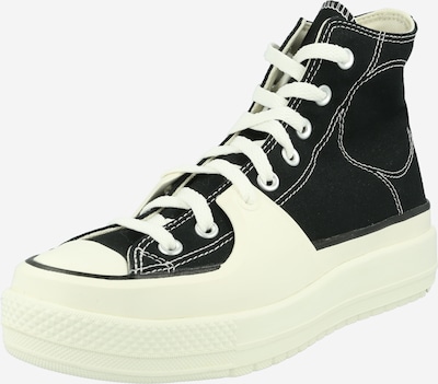 CONVERSE Baskets hautes 'Chuck Taylor All Star Construct' en noir / blanc, Vue avec produit