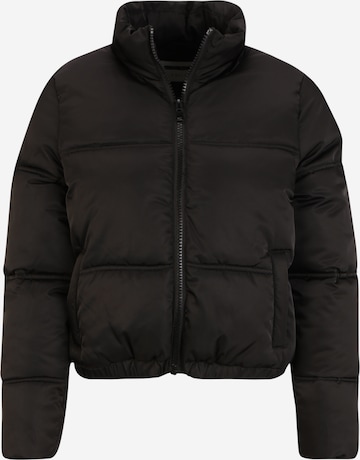 Noisy May Petite Between-Season Jacket in Black: front