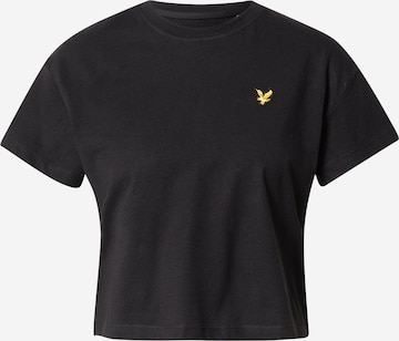 Lyle & Scott T-Shirt in Schwarz: predná strana