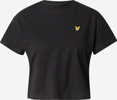 Lyle & Scott T-shirt i gul / svart, Produktvy