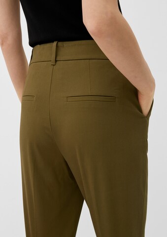 s.Oliver Slim fit Chino trousers in Green