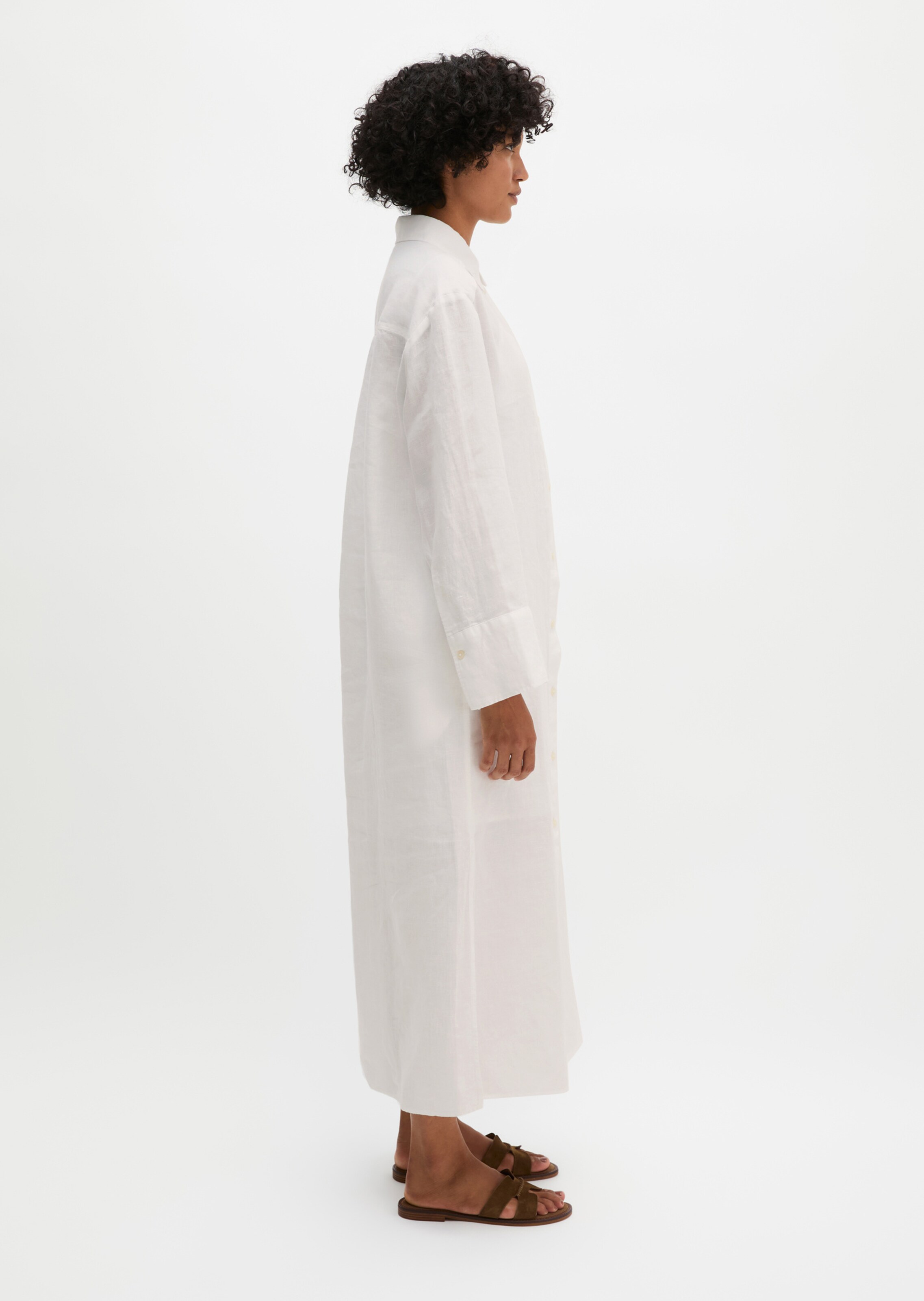 Robe-chemise Marc O'Polo en blanc