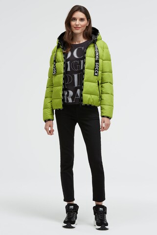 Soccx Winter Jacket in Green