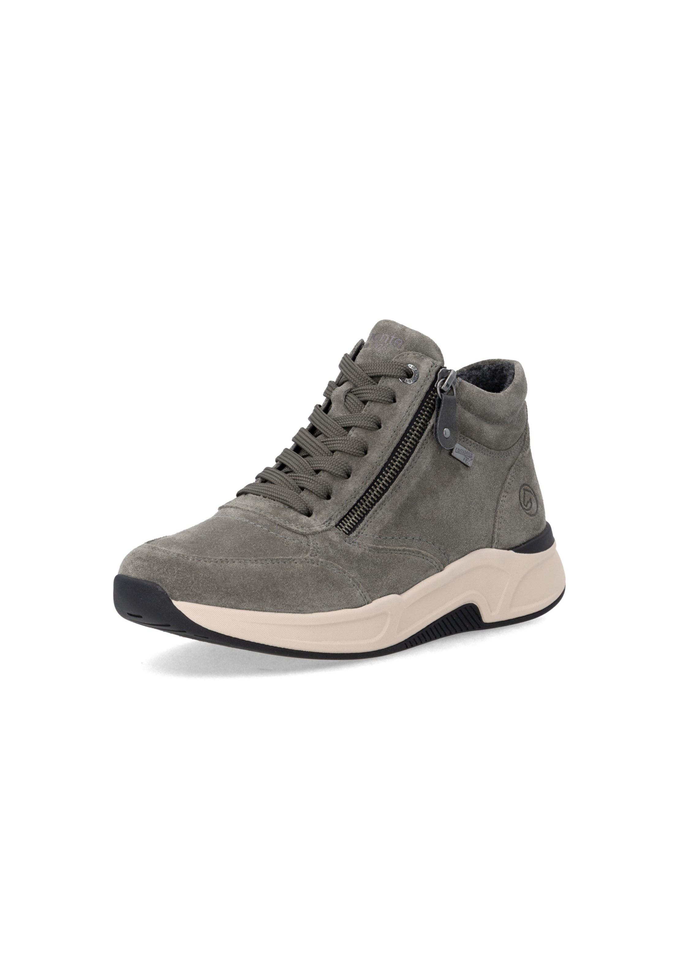 Baskets hautes REMONTE en gris : devant