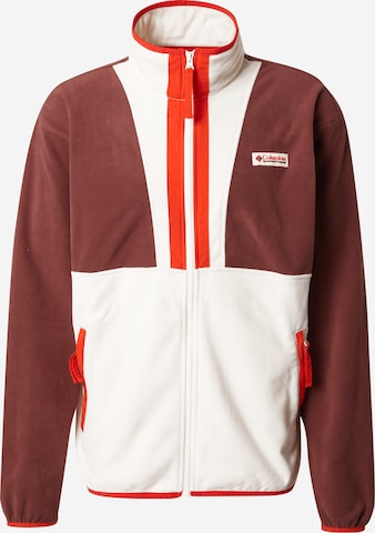 Veste en polaire fonctionnelle 'Back Bowl™' COLUMBIA en rouge : devant