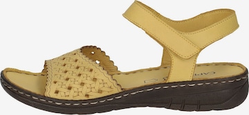 CAPRICE Sandals in Yellow