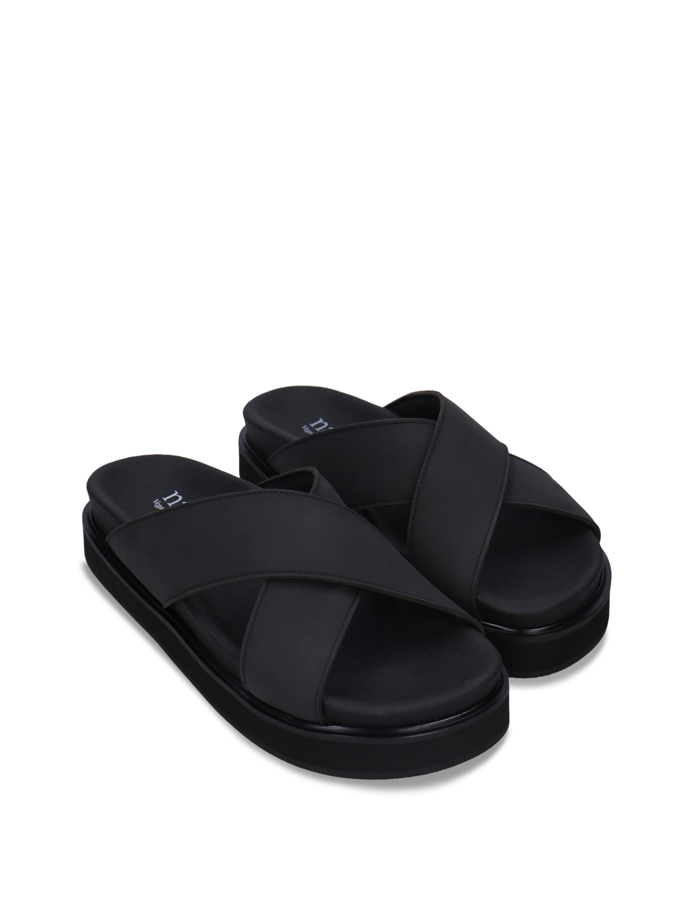 Sandalo 'DAVU' di nae Vegan Shoes in nero