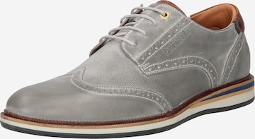 PANTOFOLA D'ORO Lace-up shoe in Grey: front