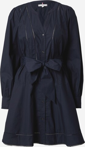 TOMMY HILFIGER Shirt Dress in Blue: front