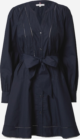 Robe-chemise TOMMY HILFIGER en bleu : devant