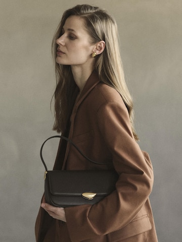 MAESTOSO Handtasche 'Noa Slim'‌‌‌‌‌ in Braun
