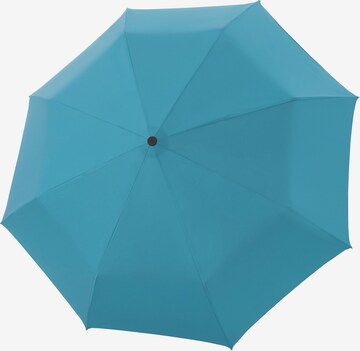 Parapluie ' Oxford ' Doppler Manufaktur en bleu : devant