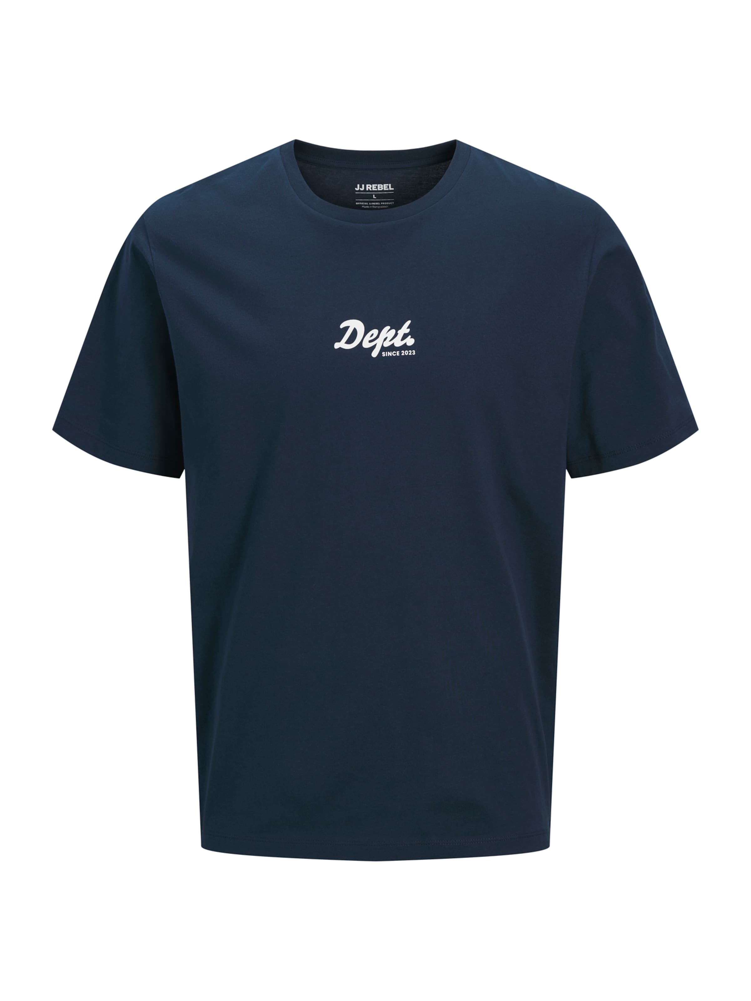 JJ Rebel Shirt 'JREBELijah' in Blue: front