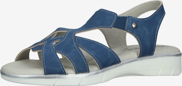 Arcopedico Sandalen met riem in Blauw: voorkant