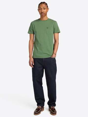 Maglietta 'Dunstan River' di TIMBERLAND in verde
