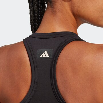 ADIDAS PERFORMANCE Sporttop 'Sports Club Graphic' in Schwarz