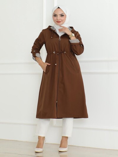 MODAMIHRAM Winterjacke‌‌‌‌ in XL in braun, Produktansicht