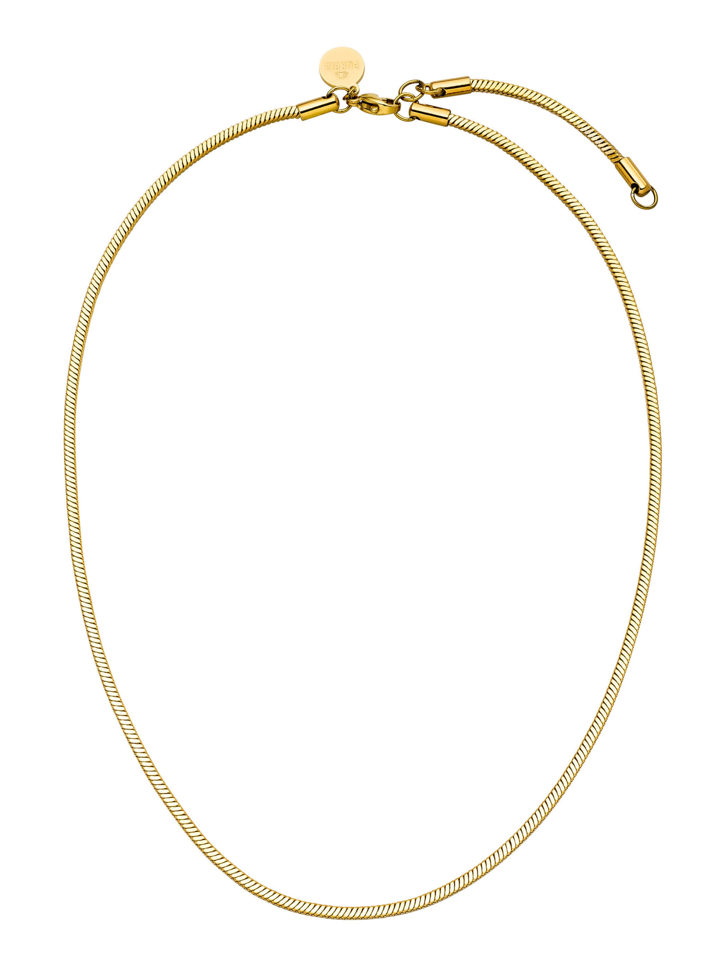 PURELEI - Cadena 'Flare' en oro: frente