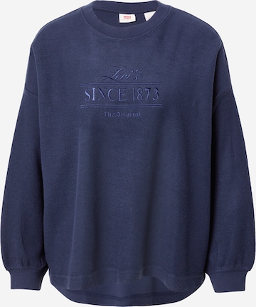 LEVI'S ®Sweater majica 'Leo' - plava boja: prednji dio
