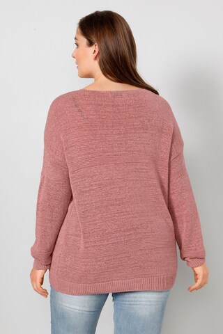 Janet & Joyce Sweater in Pink