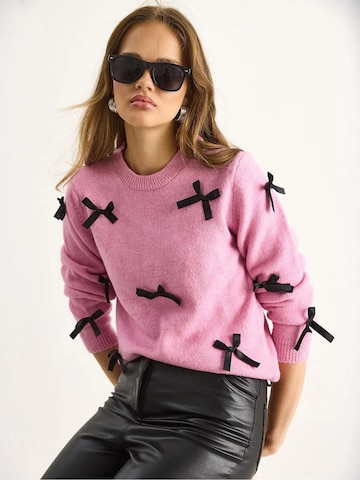 Bianco Lucci Kampsun 'Pullover', värv roosa