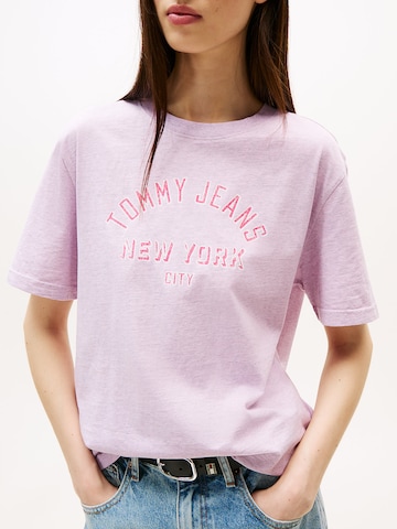 Tommy Jeans T-shirt i rosa