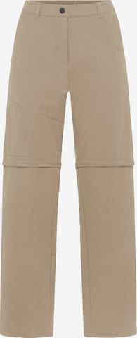JACK WOLFSKIN Outdoor Pants in Beige: front