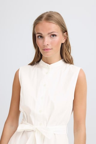 Robe 'IHFanty' ICHI en blanc