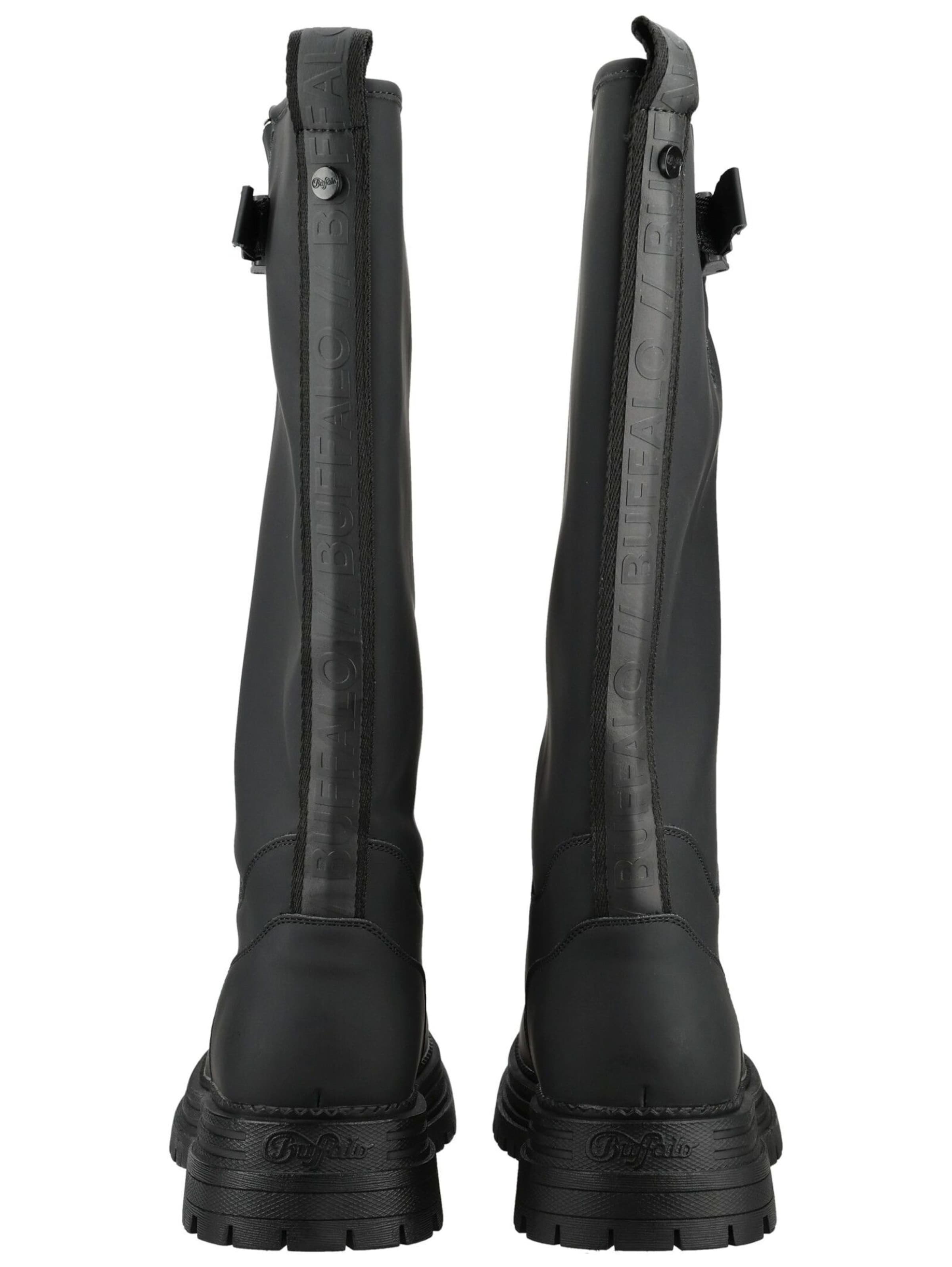 BUFFALO Boot in Black: back