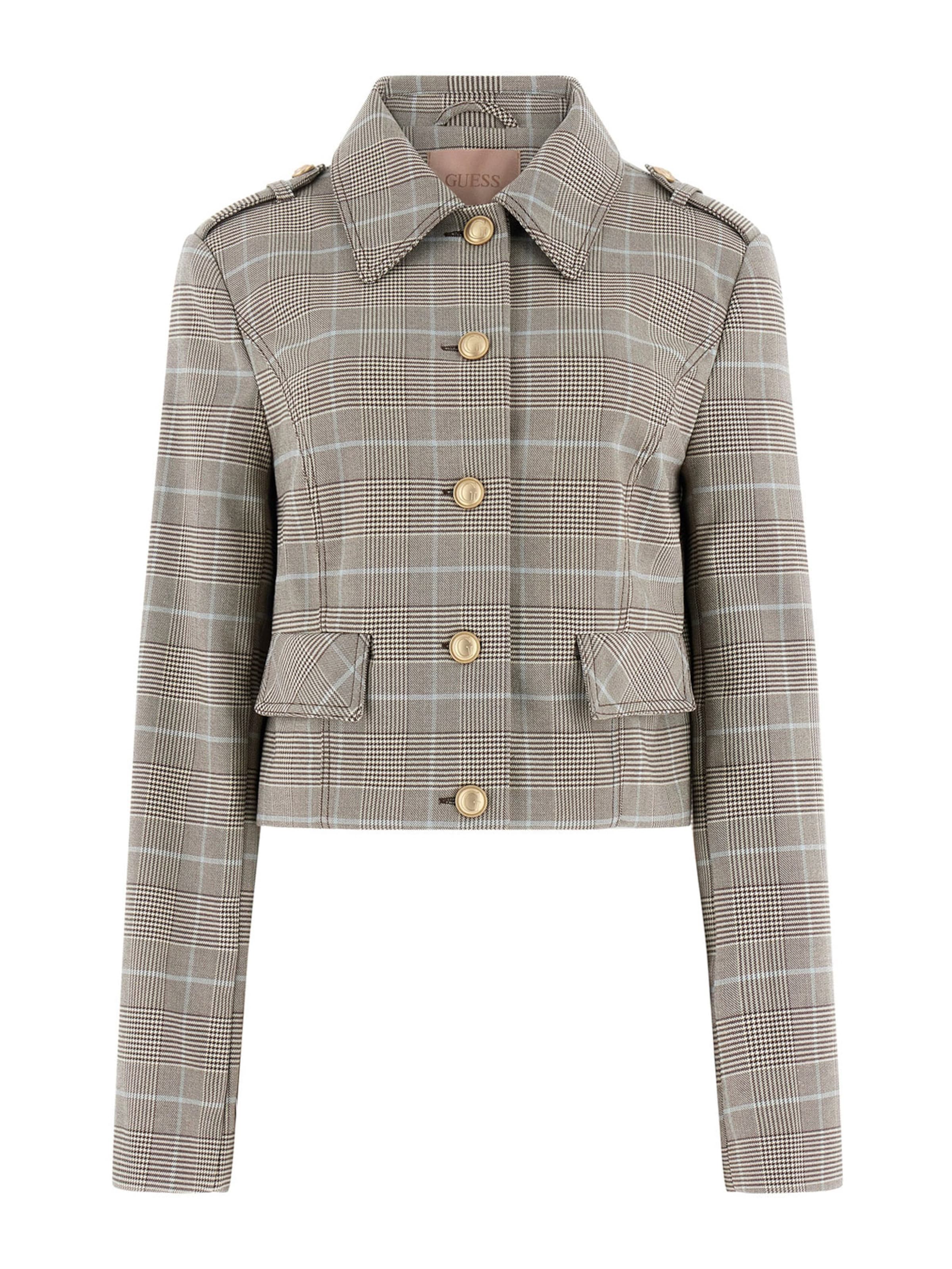 GUESS Between-Season Jacket 'GERALDINE' in Beige: front