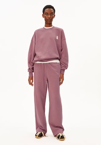 Sweat-shirt 'ALIZAA' ARMEDANGELS en violet