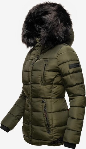 Veste d’hiver 'Lotusblüte' MARIKOO en vert