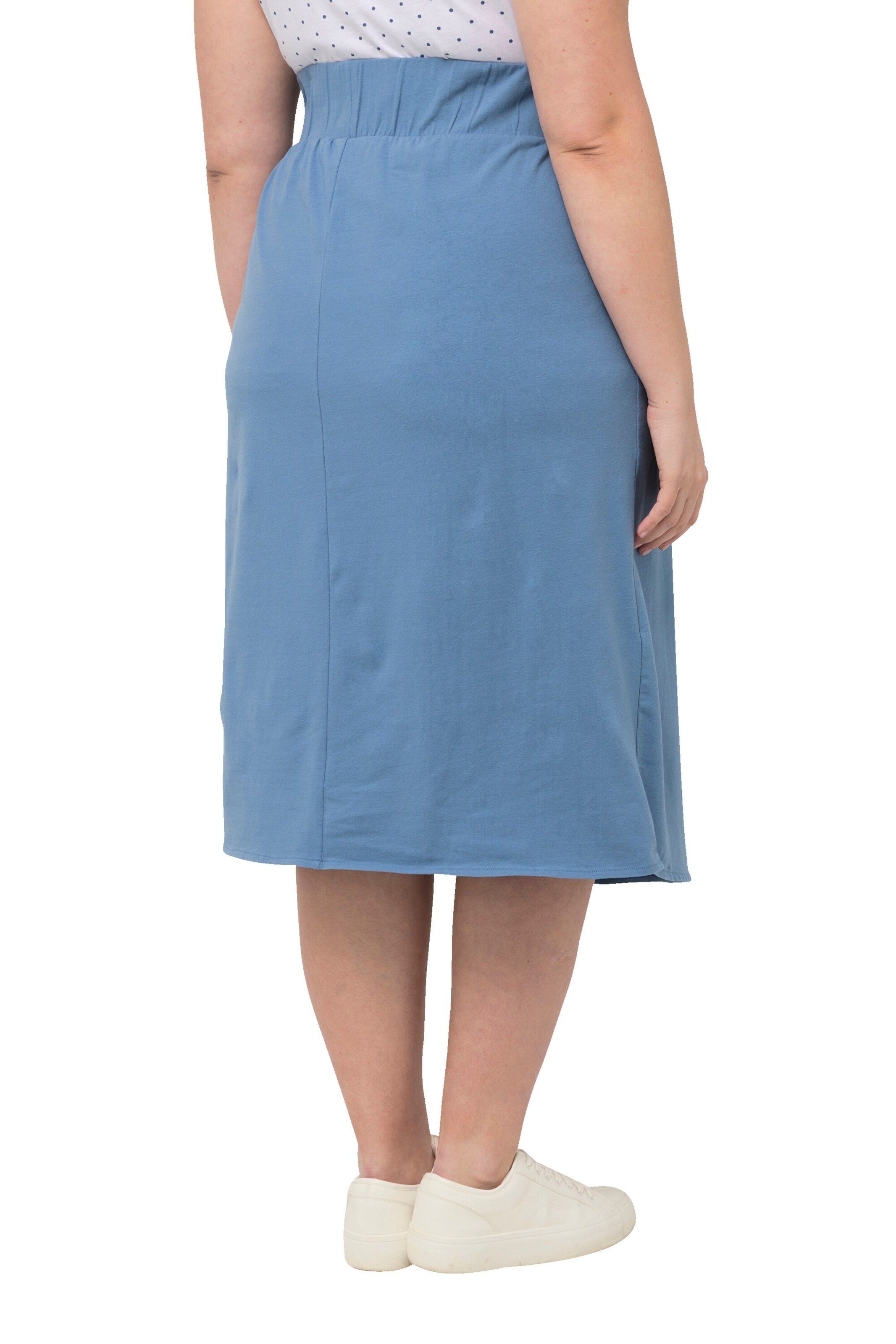 Ulla Popken Rok in Blauw