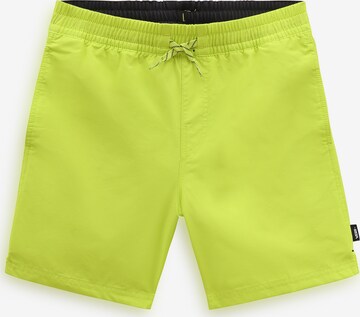 VANS Kratke kopalne hlače | zelena barva: sprednja stran