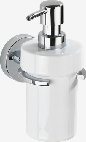 Wenko Bathroom Set in Silver: front